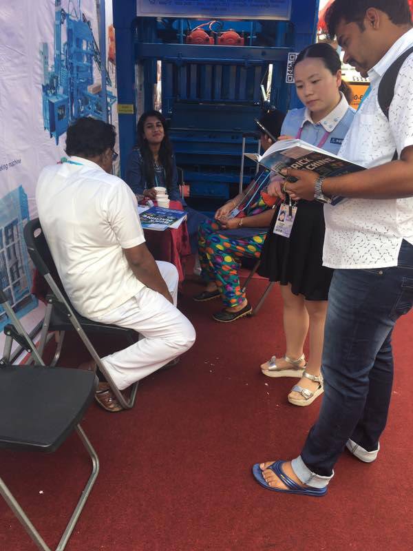 2nd day of Canton Fair, welcome to ZCJK Block Machine booth