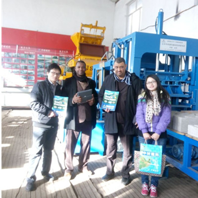 Algeria ZCJK block machine 
