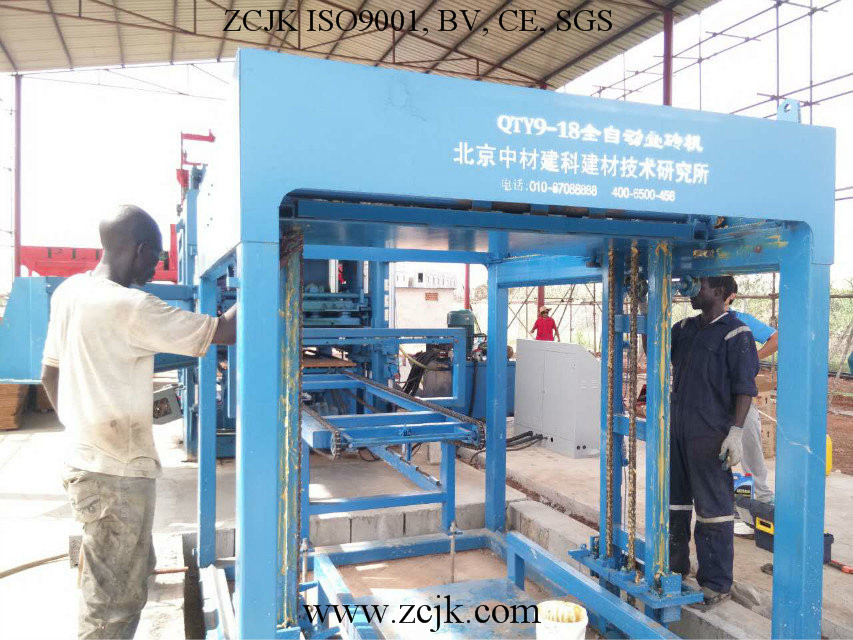 QTY12 Fully Automatic Block Making Machine Line