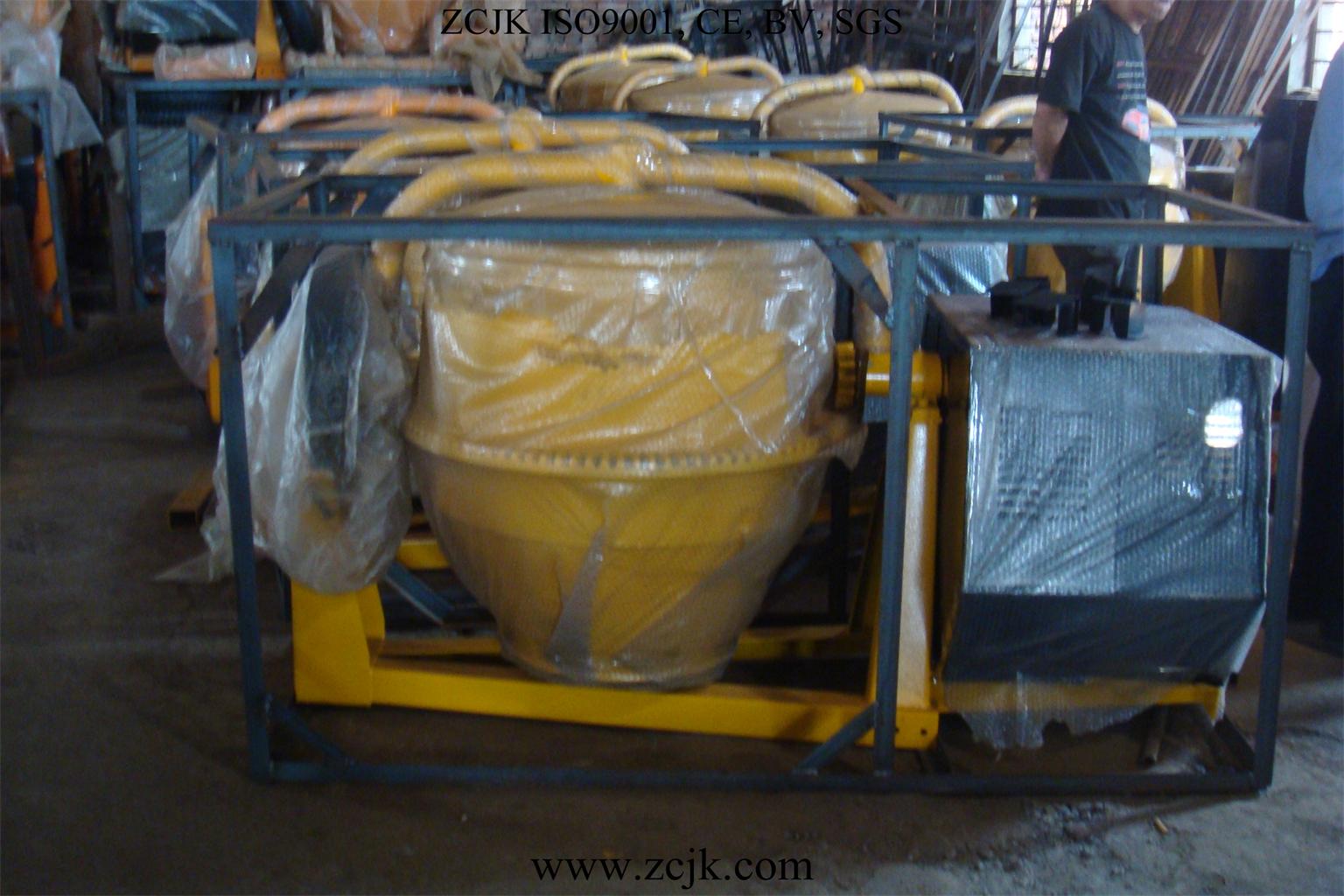 QK-300-2 Diesel Concrete Mixer realize efficient and high-quality brick production