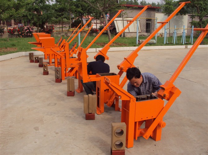QTJ2-40 manual brick machine