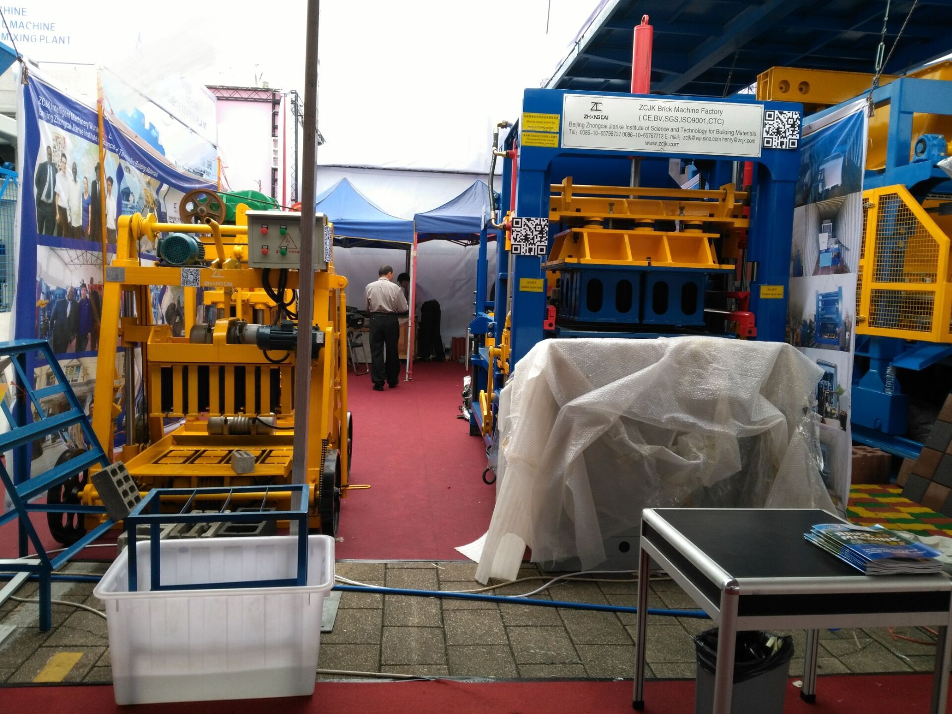 ZCJK Booth during Canton Fair 1