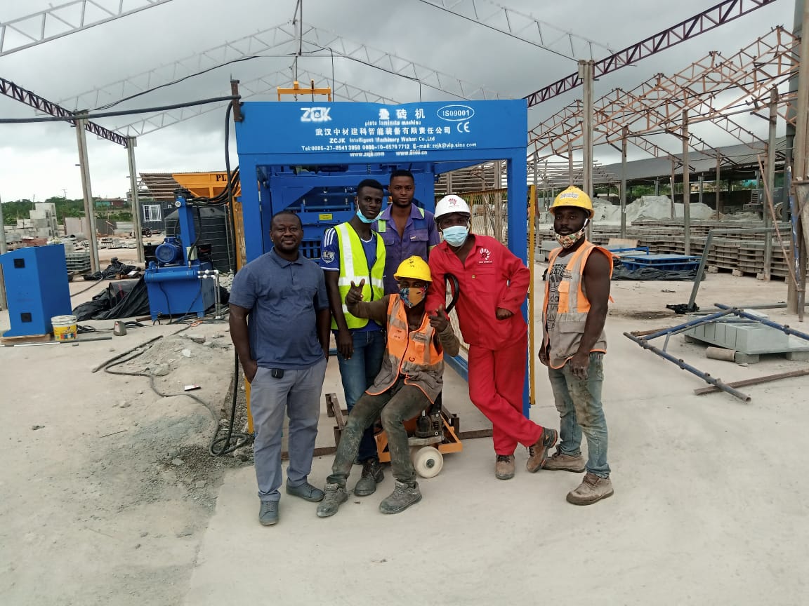 ZCJK QTY10-15 is under installation by our enginneer 