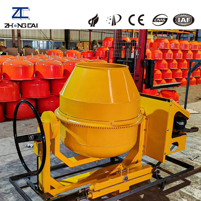 QK-300-2 Diesel Concrete Mixer realize efficient and high-quality brick production