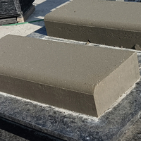 Concrete curb stones produced by block making machine