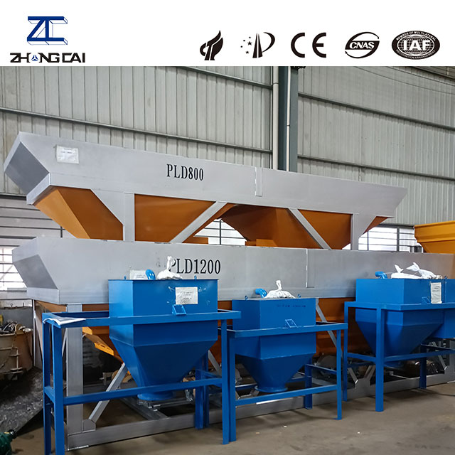 High-Efficiency PL1200 and PL800 Concrete Batching Machines