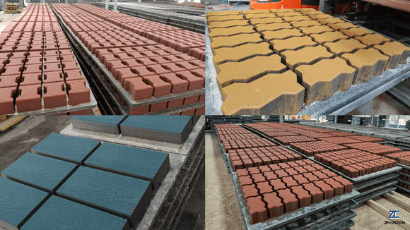 premium colored concrete pavers produced by automatic block making machine with face mix technology.png