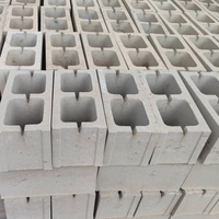 Concrete hollow blocks produced by block making machine 02