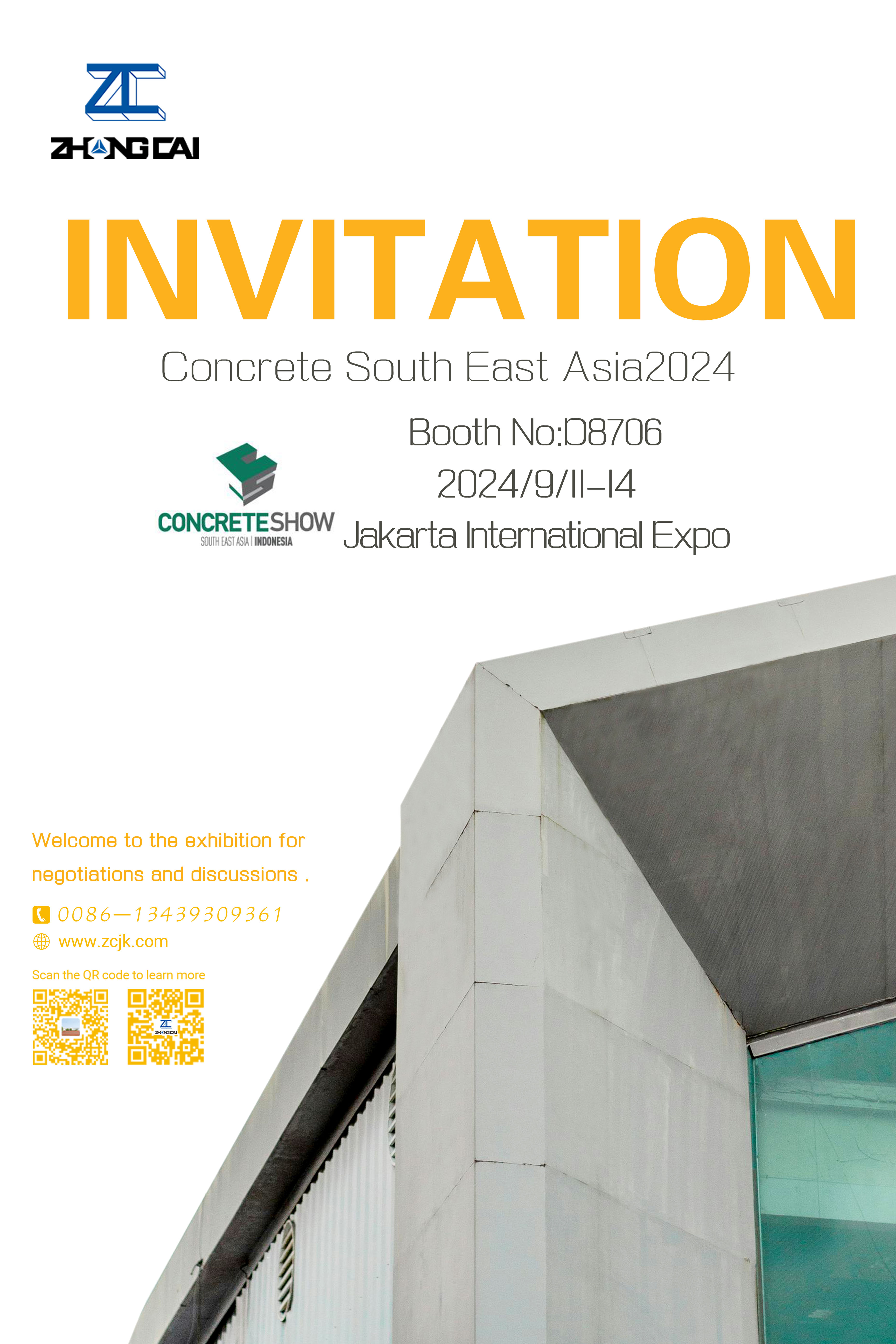 ZCJK Group Shines at the 9th Southeast Asia (Indonesia) Concrete Expo