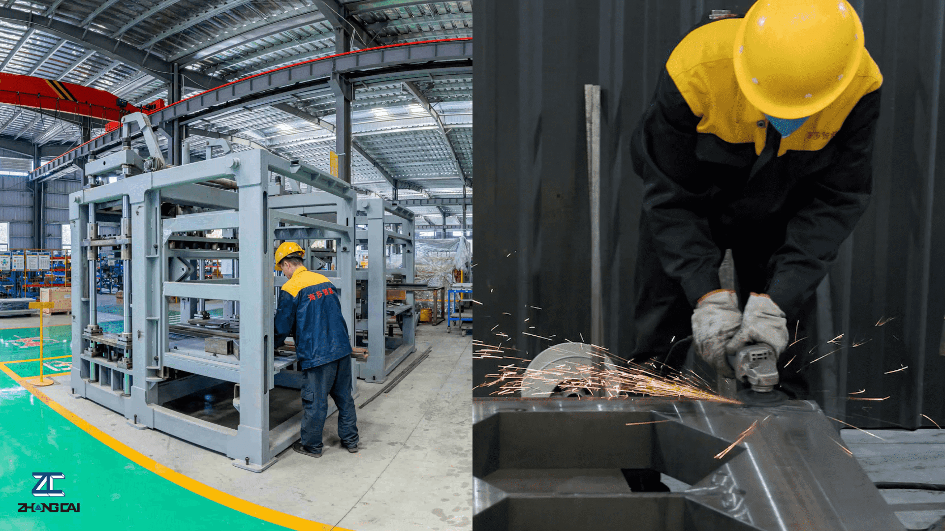 block machine production line welding and assembly in manufacturing workshop.png