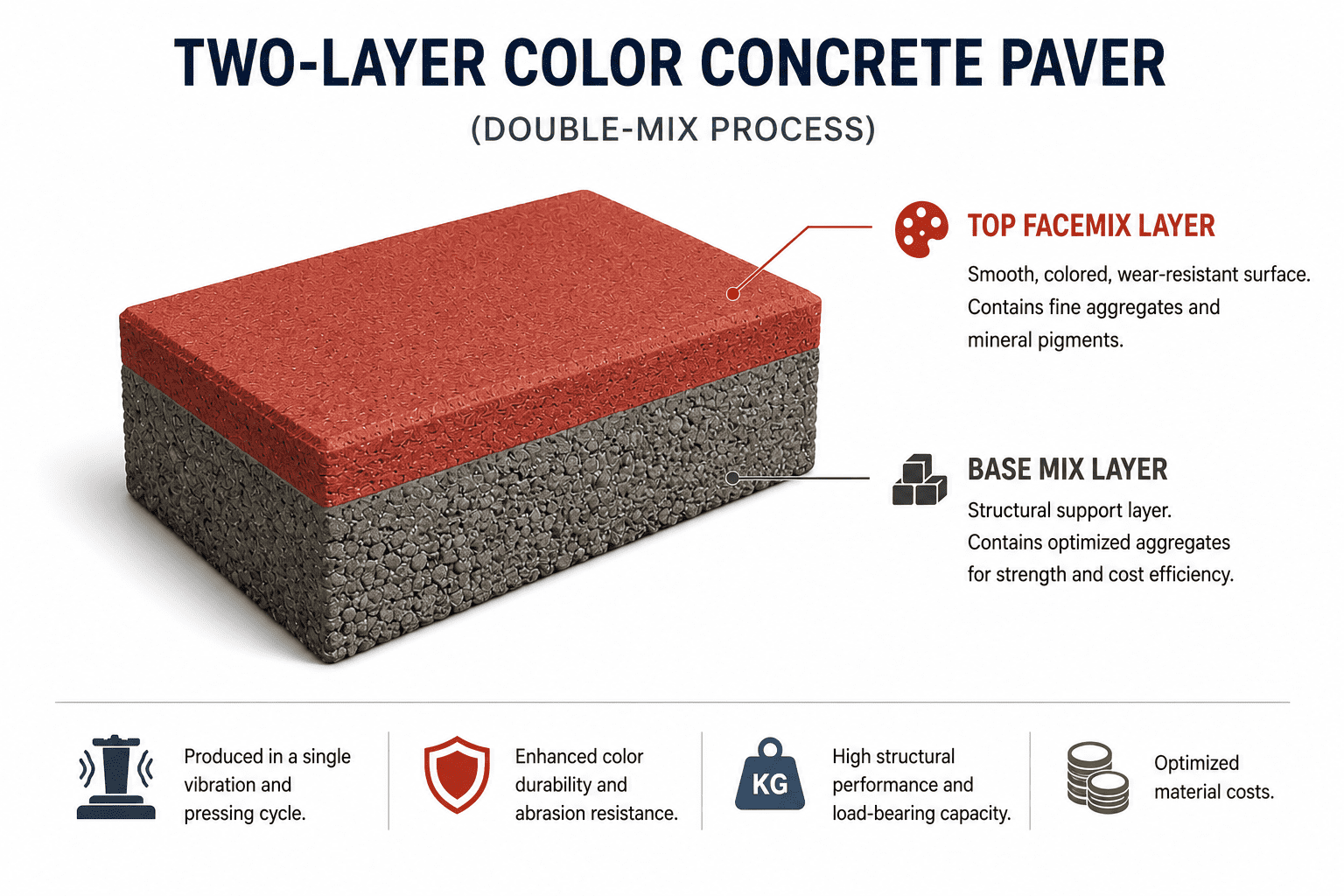 double-layer face mix structure for colored concrete pavers.png